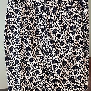 Chaps floral skirt